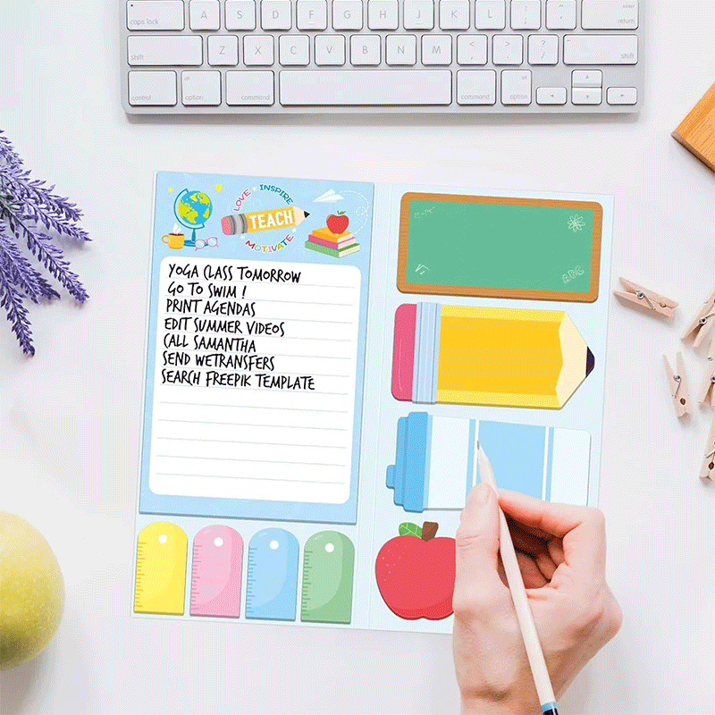 Camping Wilderness Themed Sticky Note Pack