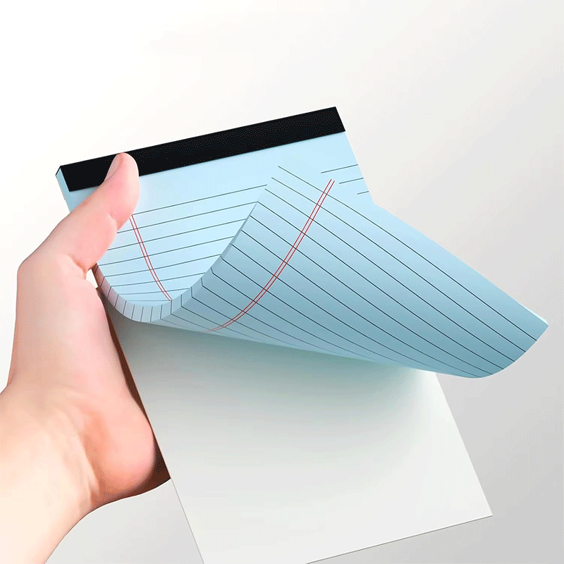 A5 Tear Off Notepad Wide Ruled