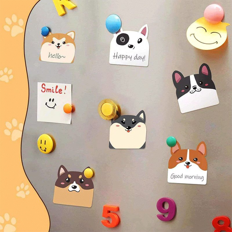 Dog Shaped Sticky Notes Memo Pad