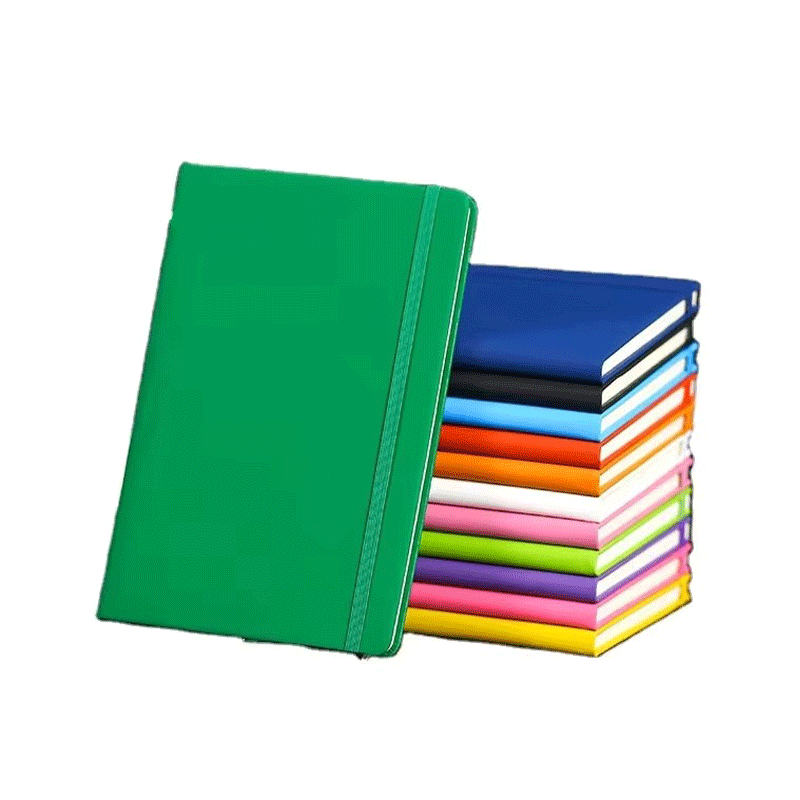 A5 PU Hardcover Notebook Elastic Band