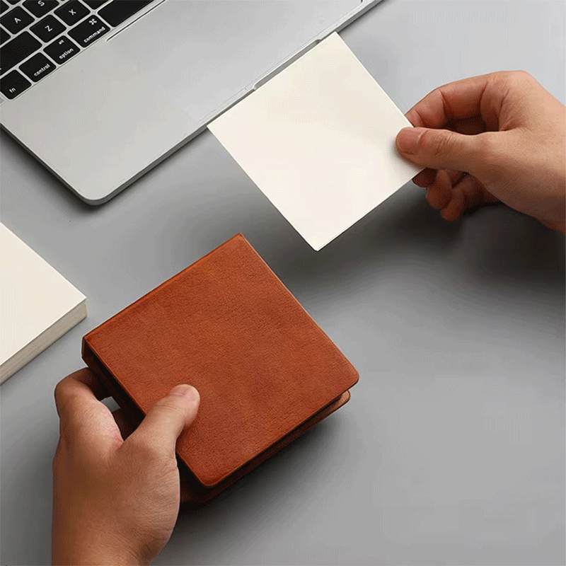 Leather Clipboard Notepad  Office Memo Pad