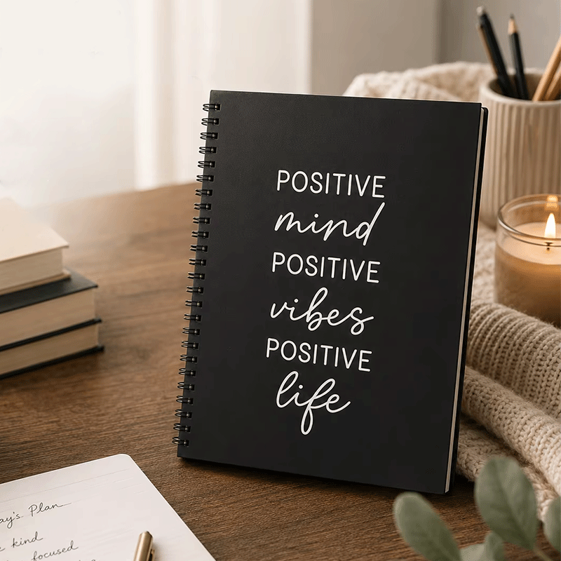 A5 Hardcover Notebook Zebra Print